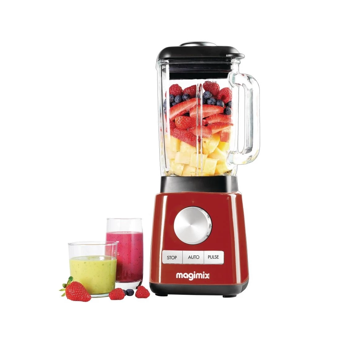 Magimix Power Blender Premium Red 11637 - Image 2