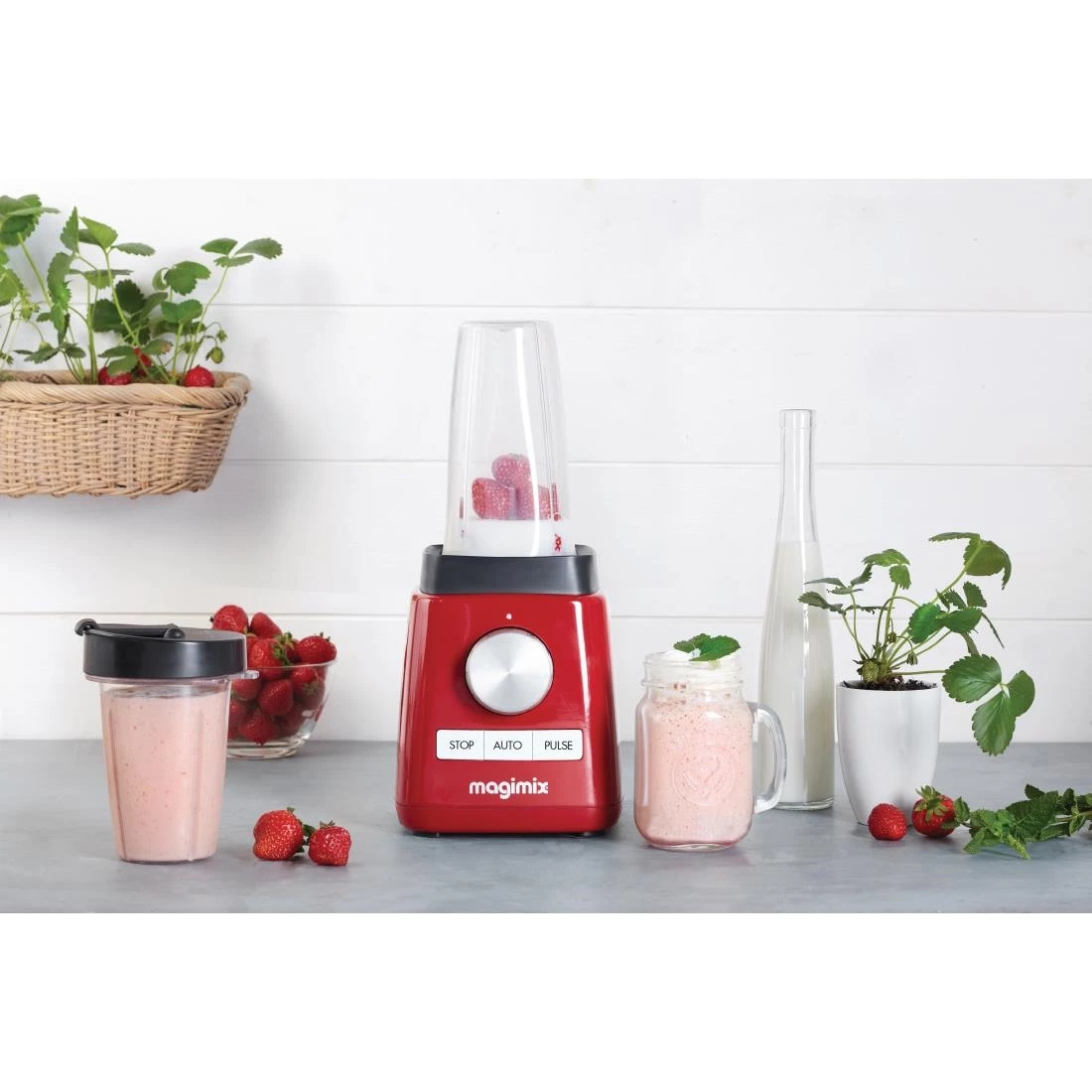 Magimix Power Blender Premium Red 11637 - Image 4