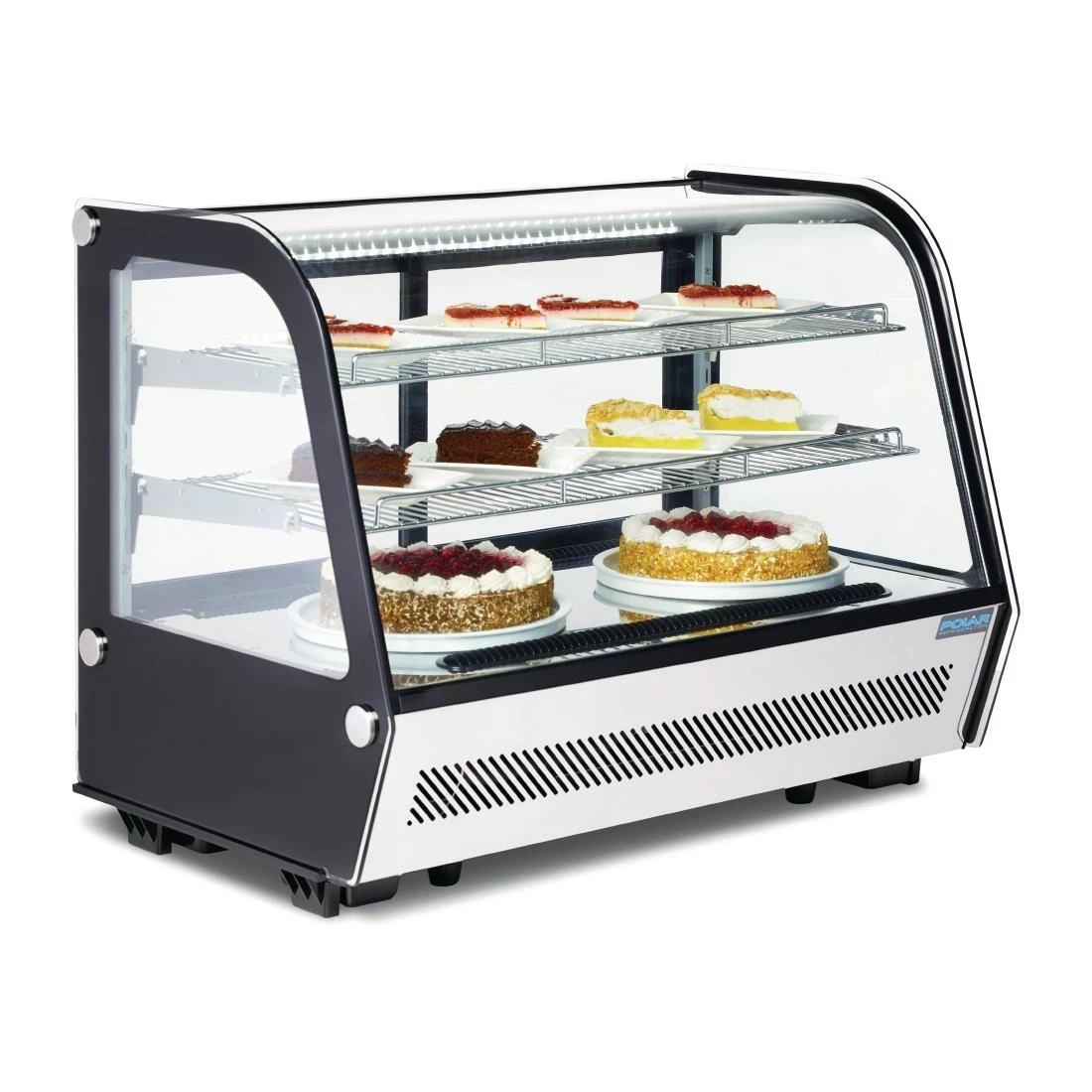 Polar G-Series Countertop Food Display Fridge 160Ltr Black - Image 2