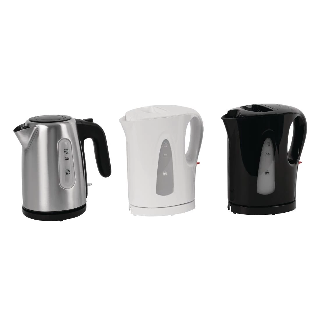 Caterlite Hotel Room Kettle 1Ltr Black - Image 2