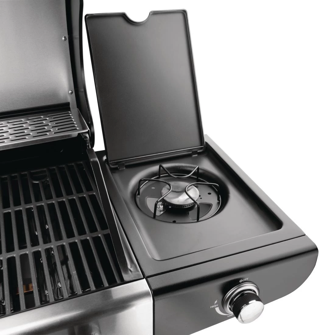 Buffalo 4 Burner Gas Barbecue With Hob - Image 4