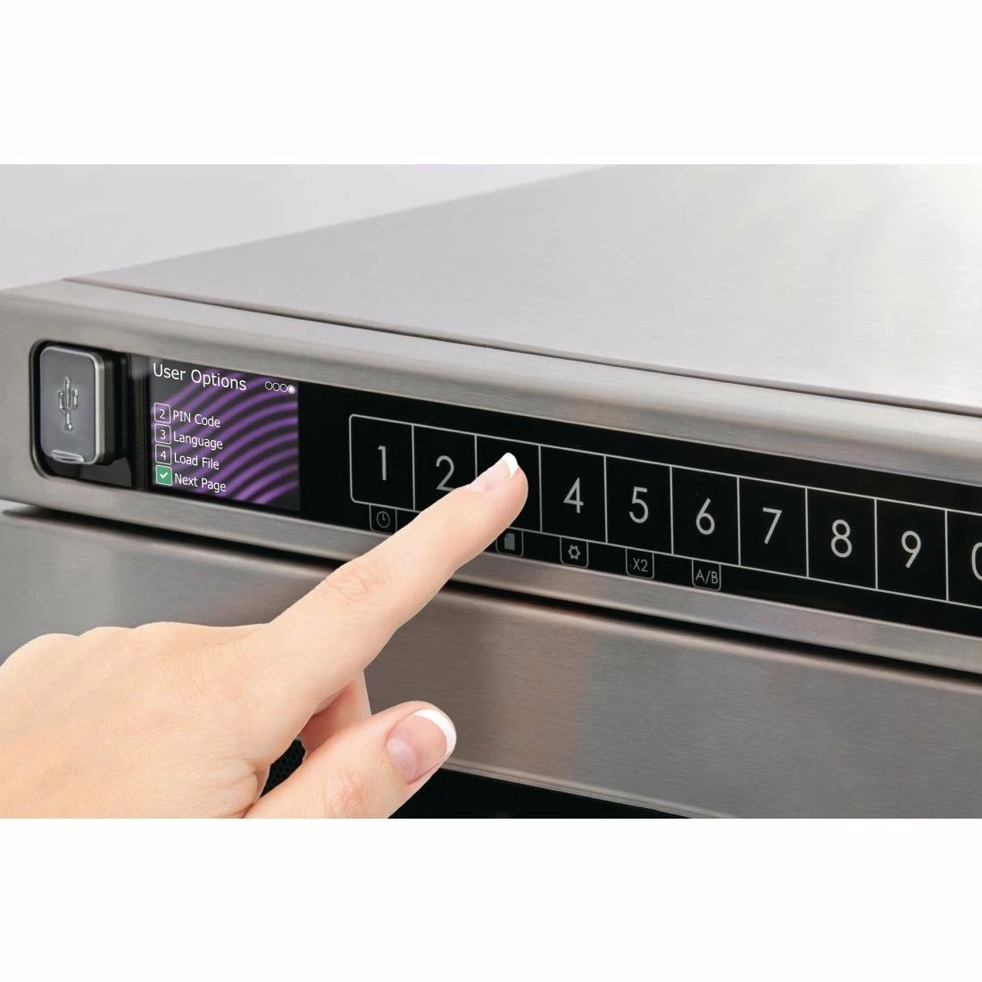 Menumaster Heavy Duty Programmable Microwave 17ltr 2100W DEC21E2 - Image 6