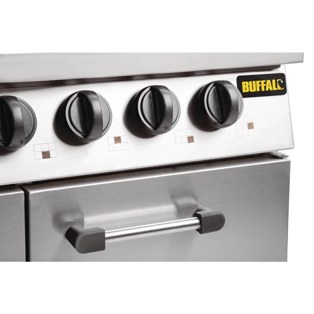 Buffalo 6 Burner Gas Oven Range With Castors - Image 5