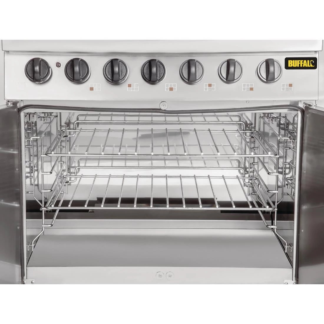 Buffalo 6 Burner Gas Oven Range With Castors - Image 4