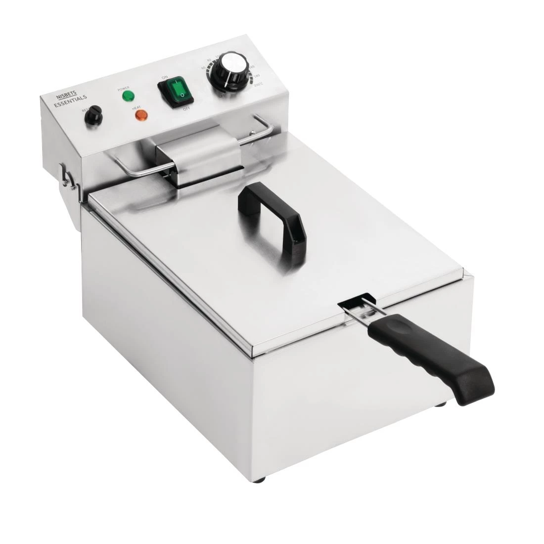 Nisbets Essentials Single Tank Electric Fryer - Image 8