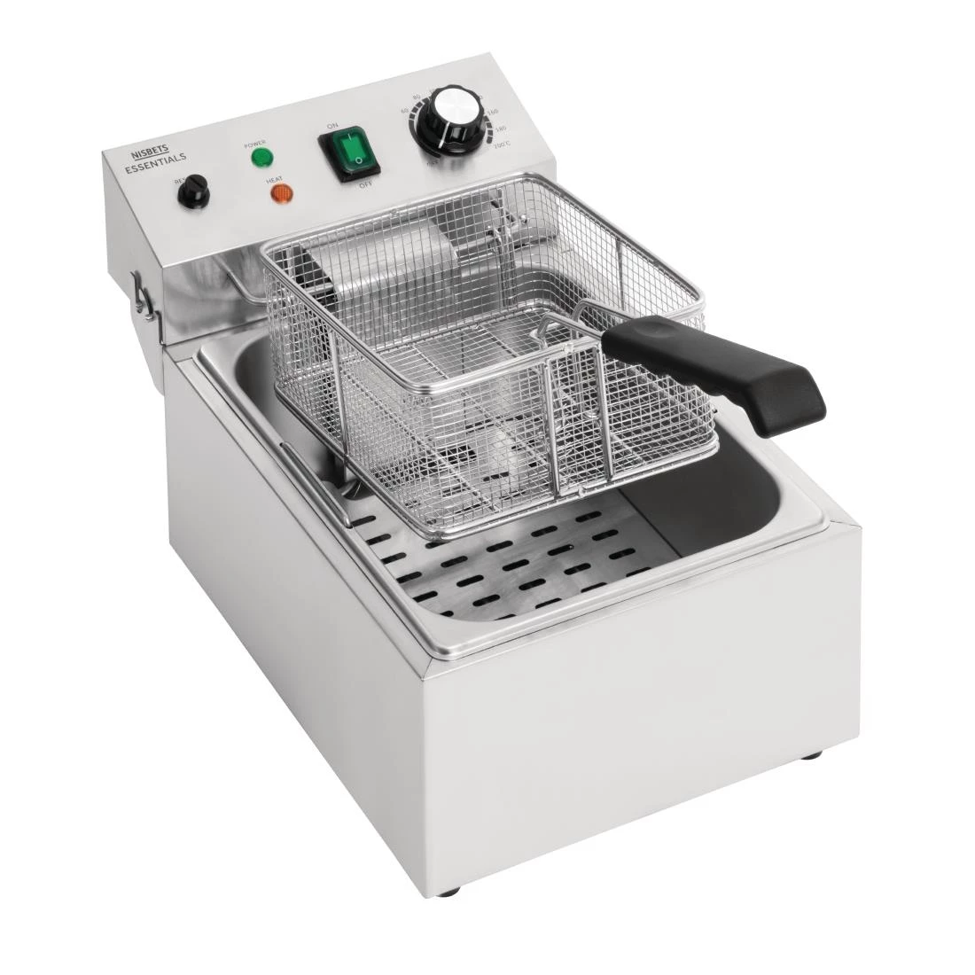 Nisbets Essentials Single Tank Electric Fryer - Image 2