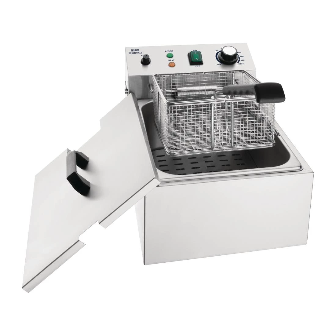 Nisbets Essentials Single Tank Electric Fryer - Image 6