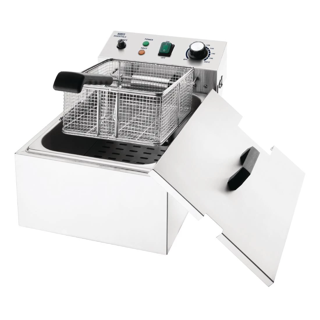 Nisbets Essentials Single Tank Electric Fryer - Image 7