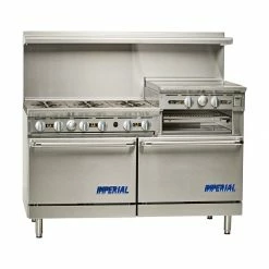 Imperial 6 Burner Oven Range With Raised Griddle LPG IR-6-G24