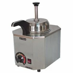 JM Posner Hot Sauce Dispenser With Heated Nozzle 0.9Ltr