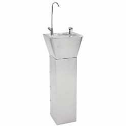 Franke Sissons Stainless Steel Pedestal Drinking Fountain