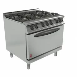 Falcon Dominator Plus 6 Burner Gas Oven Range G3101D With Feet