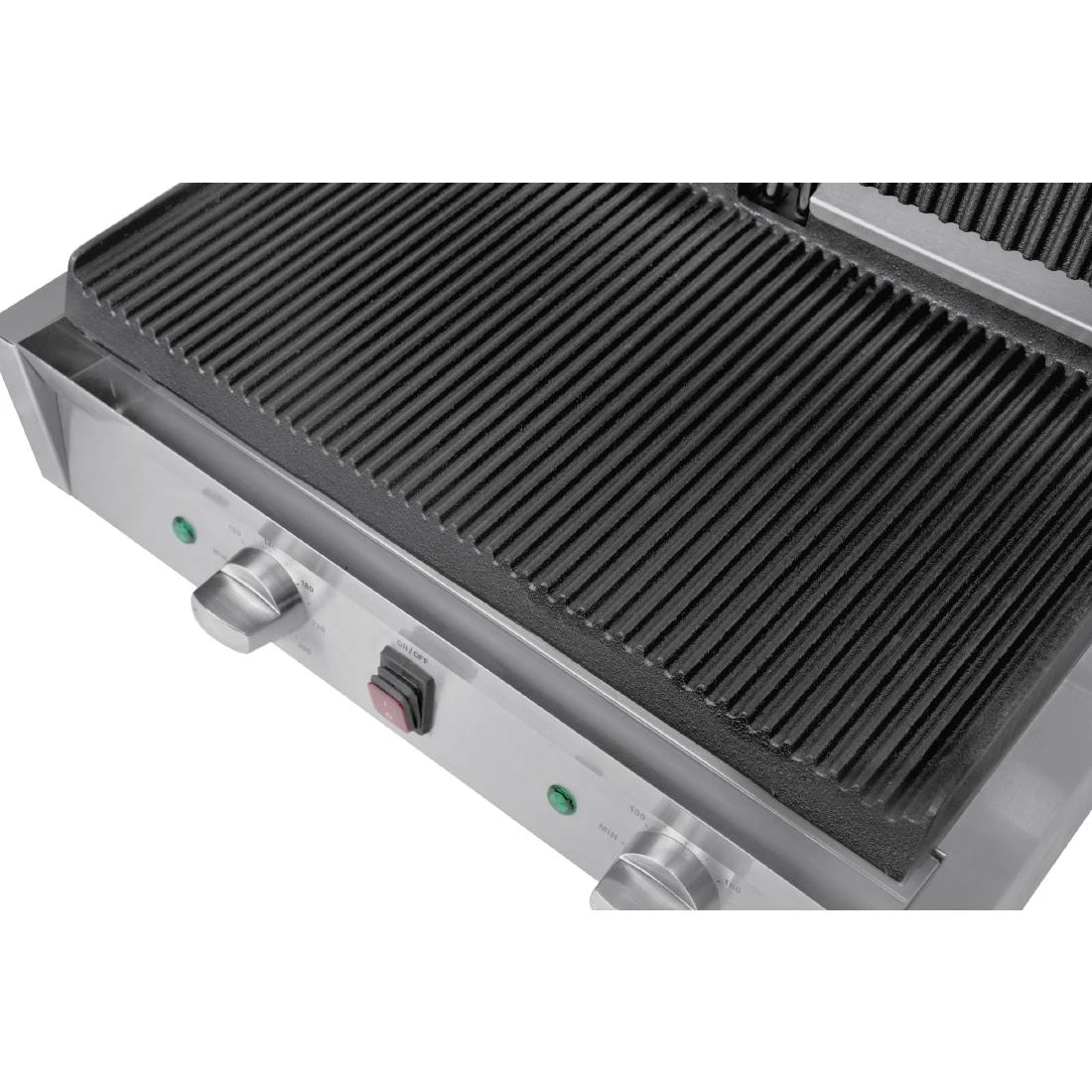 Buffalo Bistro Double Ribbed Contact Grill - Image 2