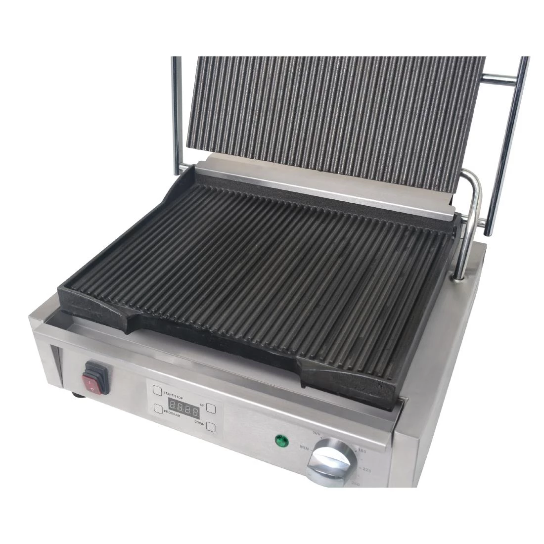 Buffalo Large Ribbed Contact Grill - Image 7