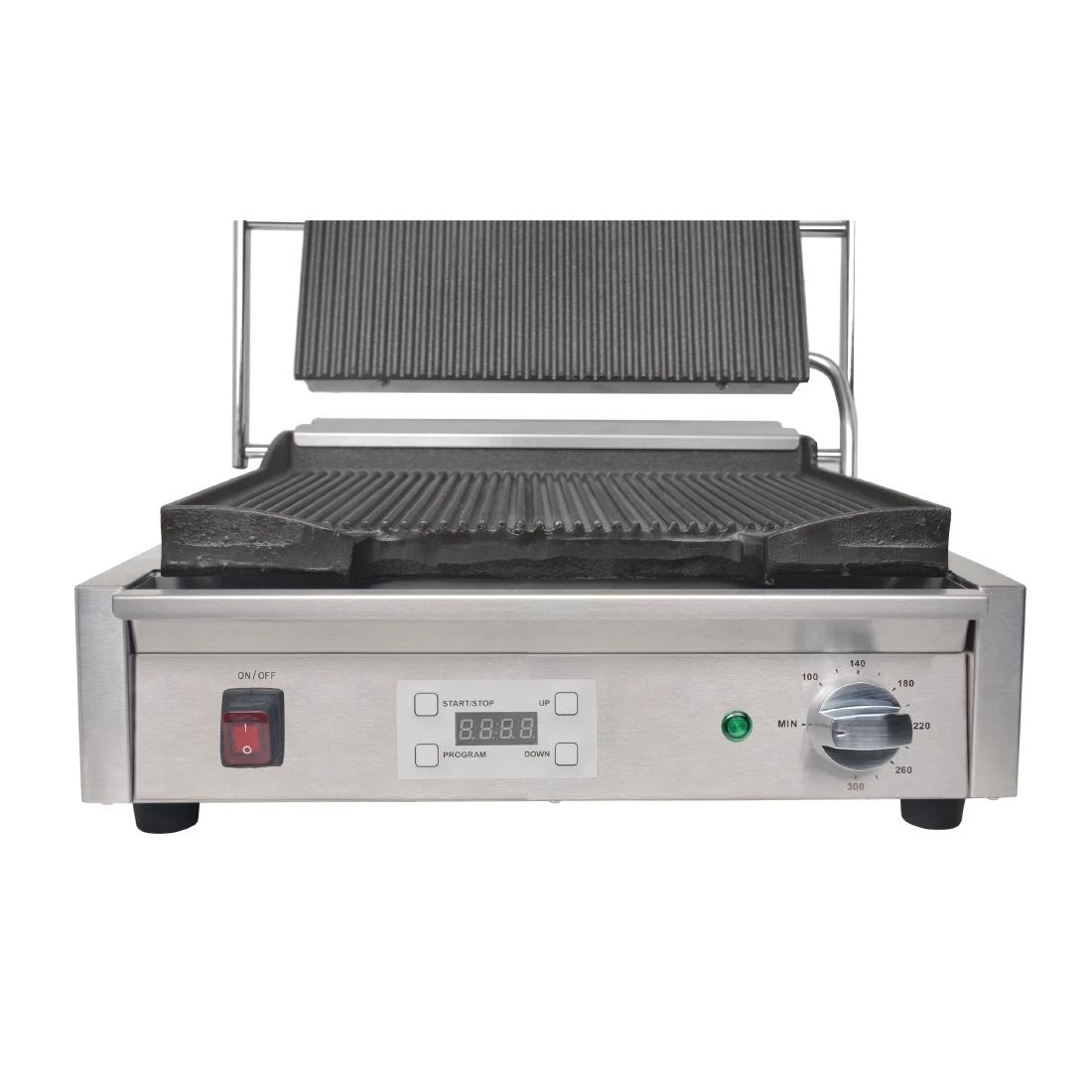 Buffalo Large Ribbed Contact Grill - Image 2