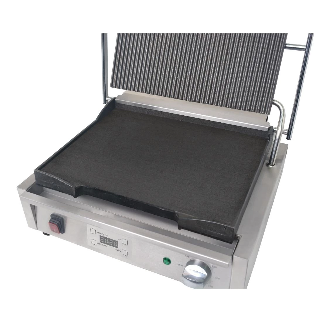 Buffalo Large Ribbed Top Contact Grill - Image 6