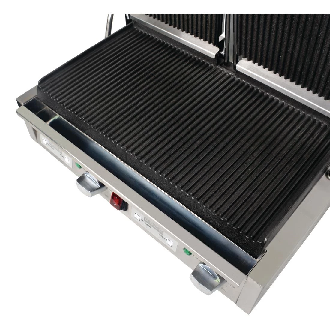 Buffalo Double Ribbed Contact Grill - Image 4