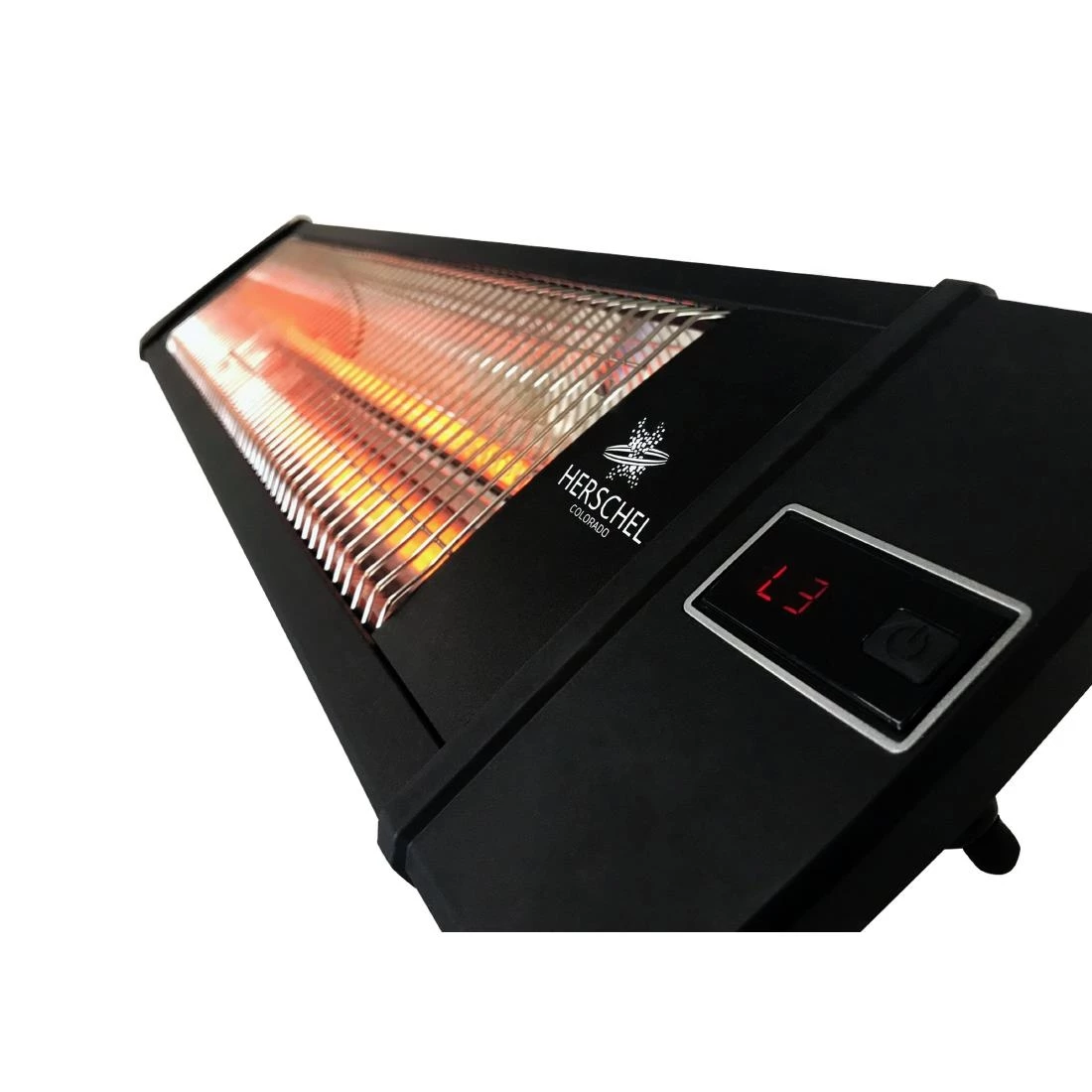 Herschel Sunset Colorado Electric Patio Heater Black 2.5kW - Image 2