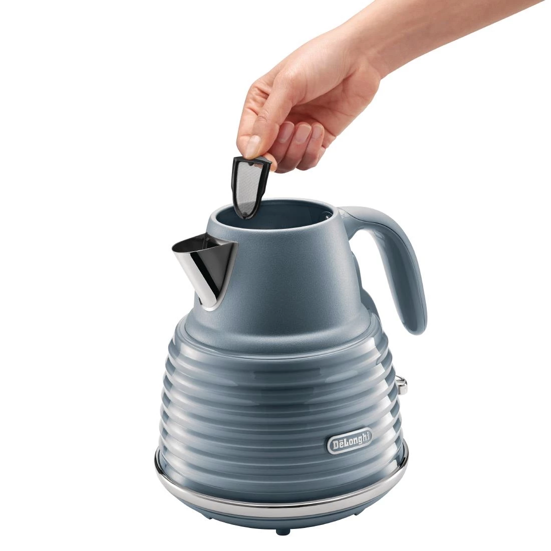 DeLonghi Scolpito Kettle Blue KBZS3001AZ - Image 4