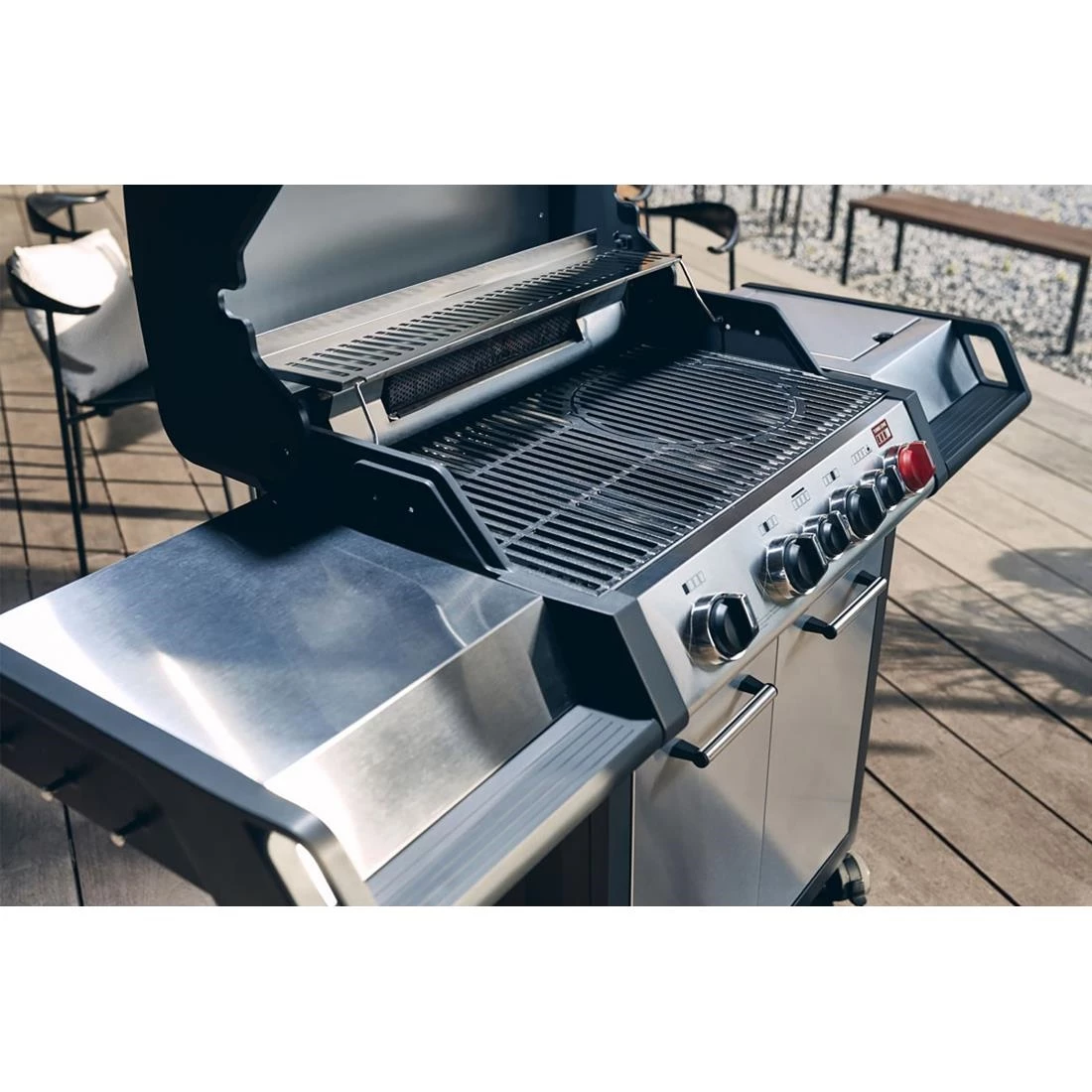 Enders From Lifestyle Monroe Pro 4 Sik Turbo Gas Barbecue - Image 3
