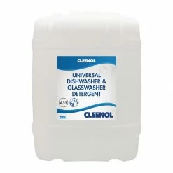 Cleenol Universal Dishwasher And Glasswasher Detergent 20Ltr