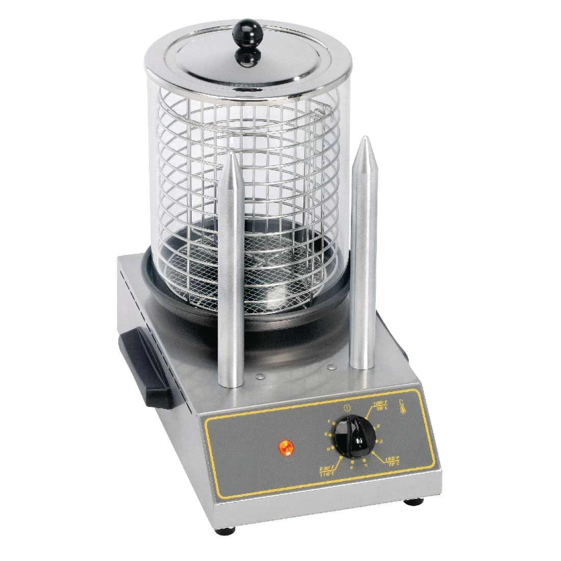 Roller Grill Hot Dog Warmer With Spikes CS 2E