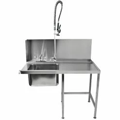 Classeq Pass-Through Dishwasher Table With Spray Mixer T11SENR