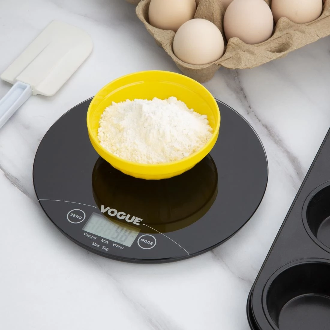 Vogue Electronic Round Scales 5kg - Image 2