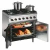 Lincat Silverlink 600 6 Burner Gas Oven Range With Rear Castors SLR9C