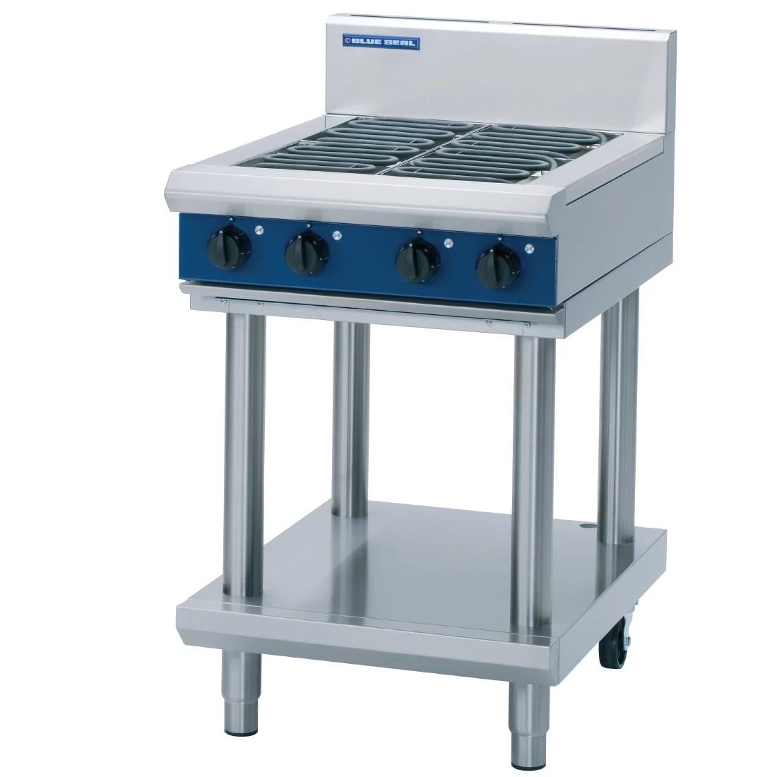 Blue Seal Evolution Leg Stand Cooktop 4 Element Electric 600mm E514D-LS - Image 2