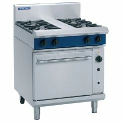 Blue Seal Evolution 4 Burner Convection Oven 750mm