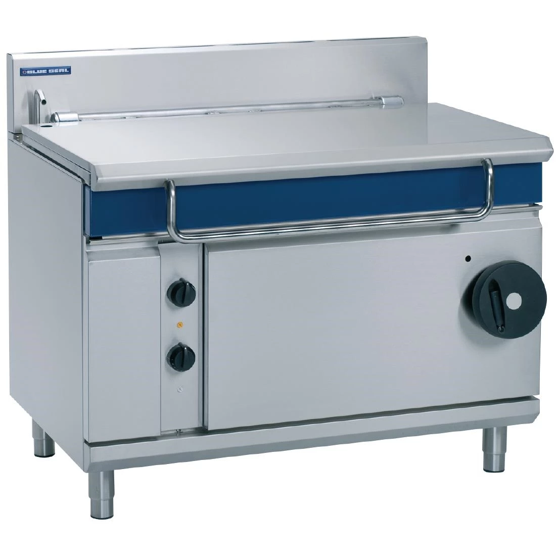 Blue Seal Evolution Tilting Bratt Pan Manual Tilt Mechanism 120Ltr