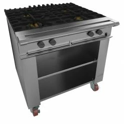 Falcon Chieftain 4 Burner Gas Boiling Table On Castors G1026X