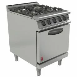 Falcon Dominator Plus 4 Burner Gas Oven Range With Drop Down Door G3161D