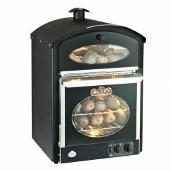 King Edward Bake King Mini Potato Oven Black BKM-BLK