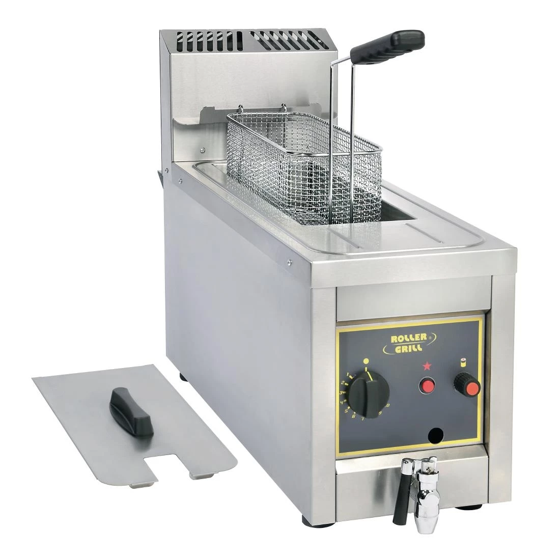 Roller Grill Single Tank Single Basket Countertop LPG Fryer RF8
