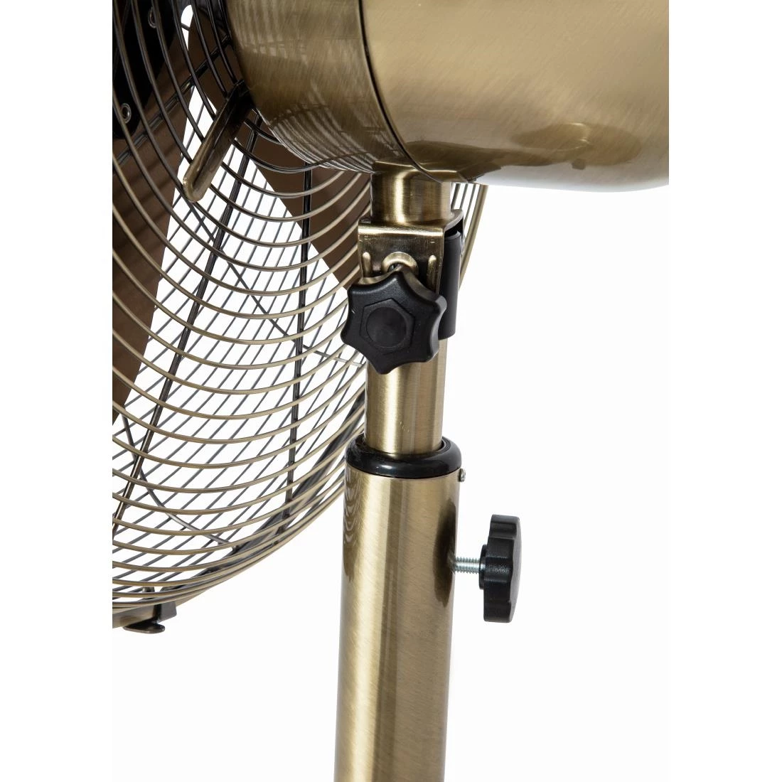 Status 16" Oscillating Antique Brass Stand Fan - Image 6