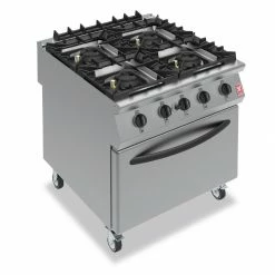 Falcon F900 Four Burner Oven Range On Castors Gas G9184