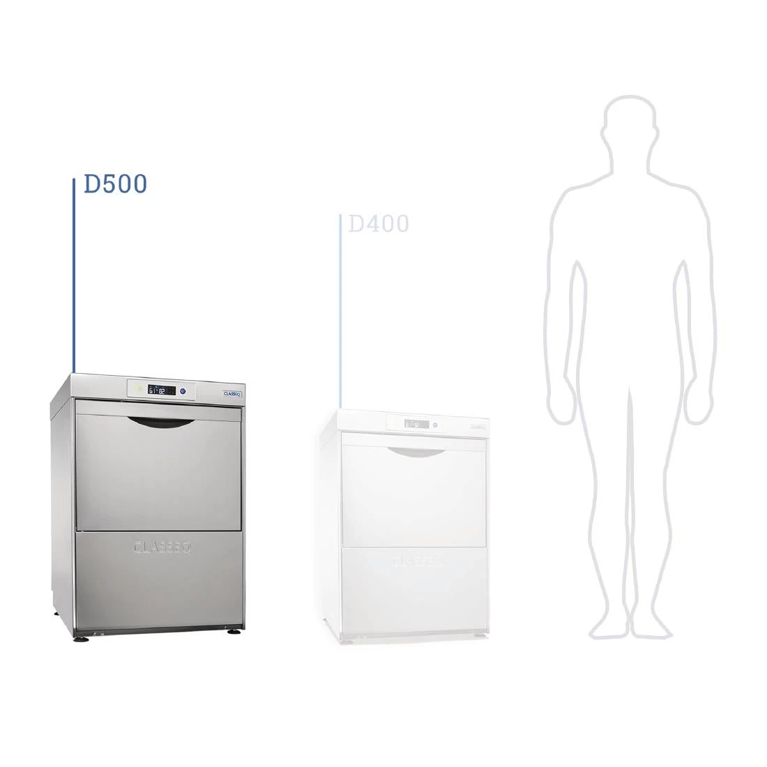 Classeq Commercial Dishwasher D500P - Image 2