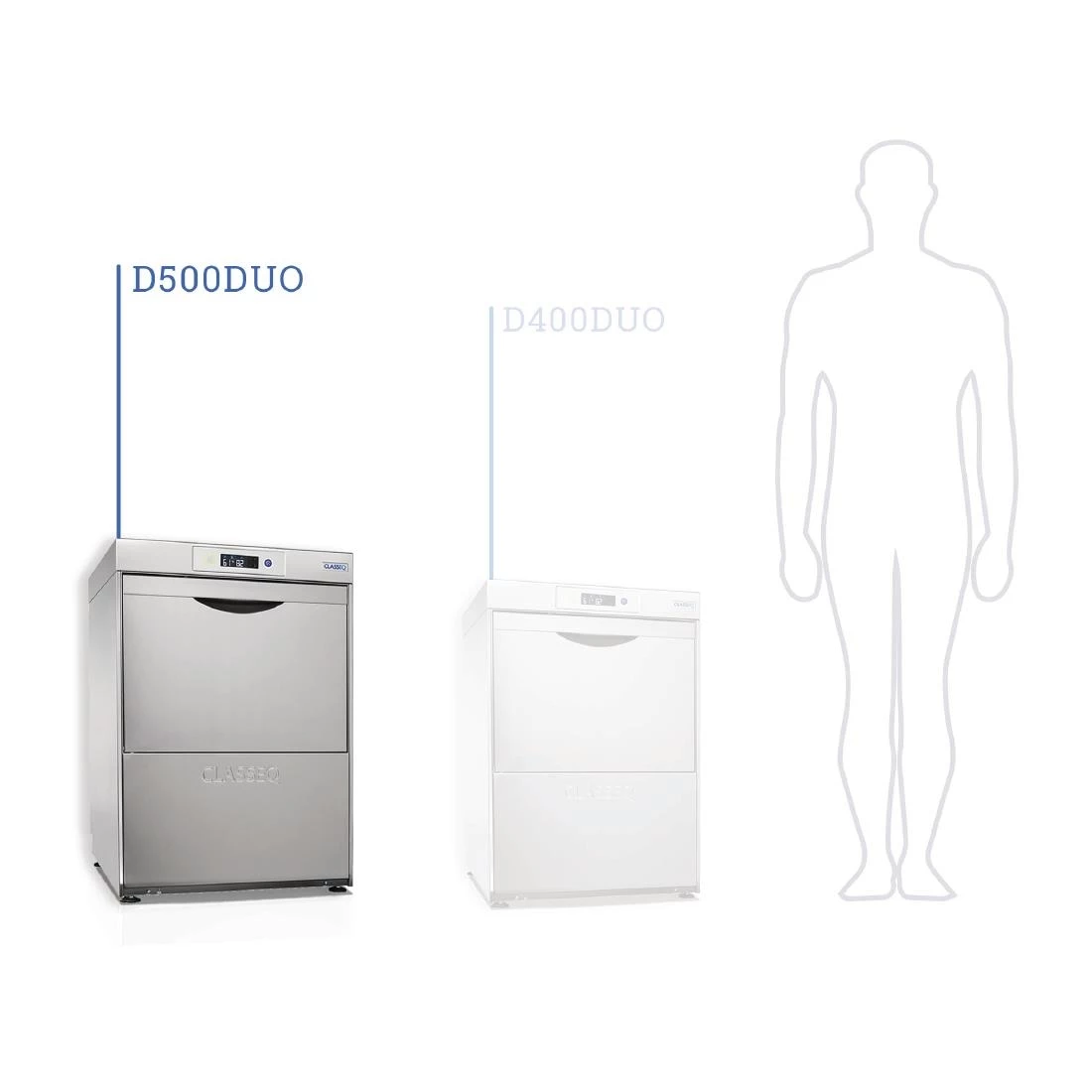 Classeq Commercial Dishwasher D500 Duo WS - Image 2