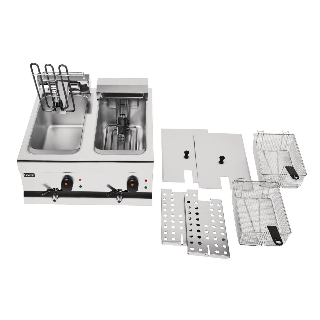 Lincat Twin Tank Twin Basket Countertop Electric Fryer DF66 - Image 7