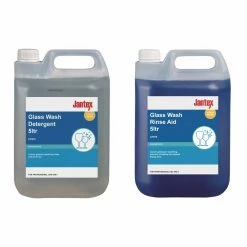 Jantex Glasswasher Detergent And Rinse Aid Concentrate 5Ltr (2 Pack)